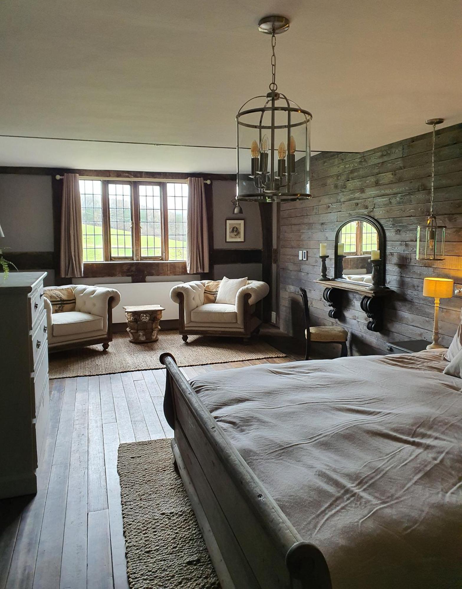 Вилла The Threshing Barn At Penrhos Court Кингтон Номер фото